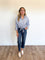 Araceli Stripe Button Down Top