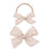 Satin Bow Headband - Primrose