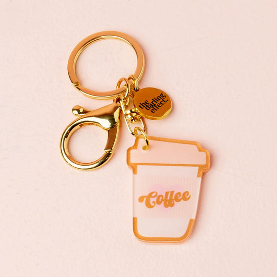 Acrylic Keychain - Coffee Cup