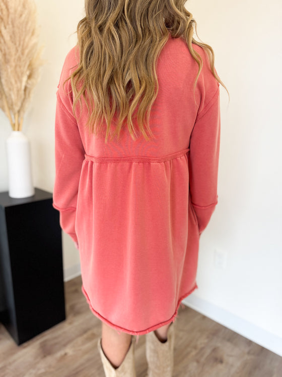 Drew Full Sleeve Mini Dress