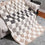 Neutral Checker Cozy Blanket