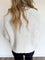 Damaris Oversized Cable Cardigan in Whip Cream
