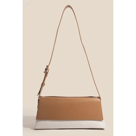 Susanna 2 Tone Rectangular Hand Bag