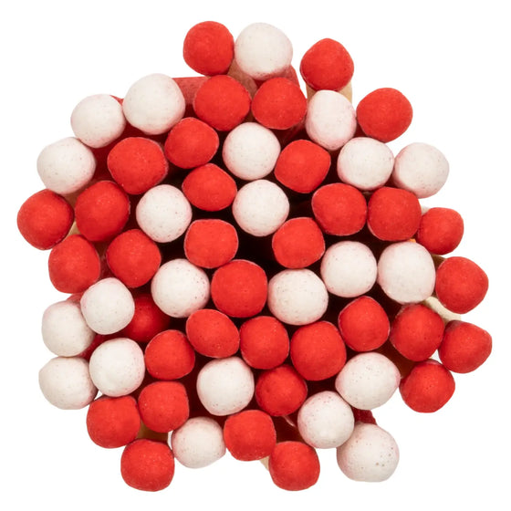 Small Corked Vial Matches - Peppermint Stick