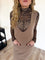 Hadley Sleeveless Knit Mini Dress in Mocha