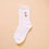 Embroidered Crew Socks - Cowgirl Boot