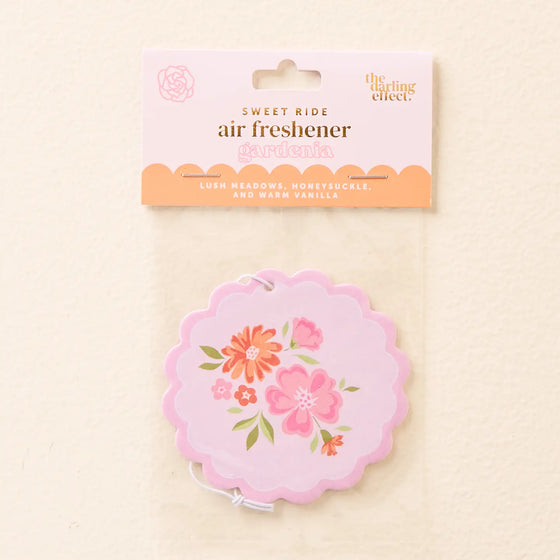 Sweet Ride Car Freshener - Dainty Floral Pink