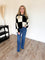 Felicity Oversized Checkered Sweater