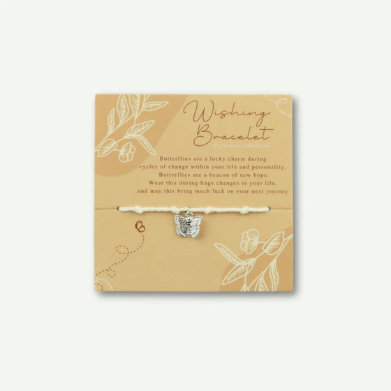 Butterfly Wishing Bracelet