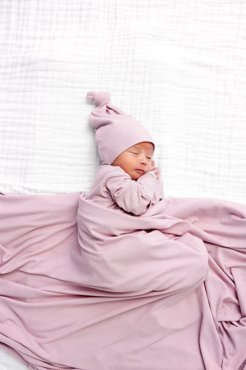 Haven Ribbed Knotted Gown