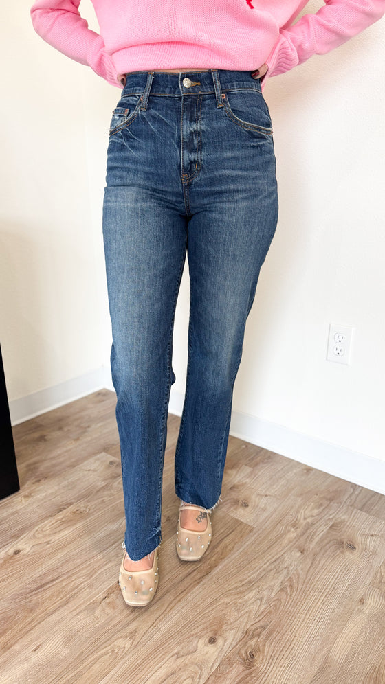Cullen High Rise Vintage Straight Jeans