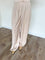 Isolde Wide Leg Pleated Pants in Almond