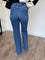 August High Rise Wide Leg Jeans