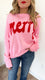 Joy Merry Sweater in Pink