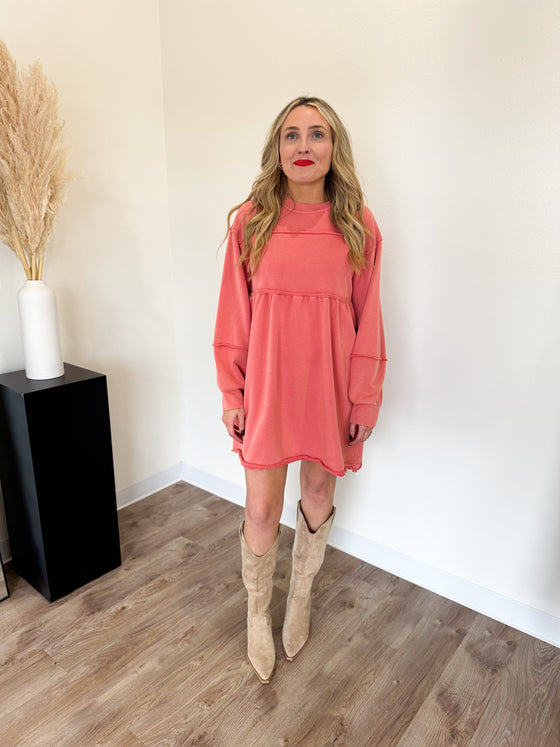 Drew Full Sleeve Mini Dress