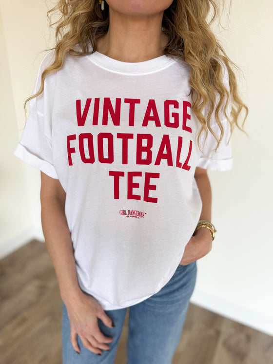 Atlas Vintage Football Tee