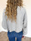 Camellia Crop Sweatshirt in Heather Grey
