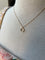 Aury 14k Dipped Circle Necklace in Gold