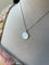 Leni USA Coin Necklace in Silver