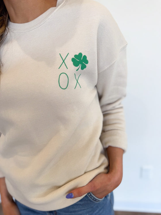 Hazel XOXO Clover Sweatshirt