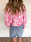 Winslow Floral Knit Dolman Sweater