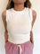 Haven Ribbed Tank in Off White