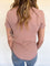 Bardot Ribbed Knit Tee in Ginger