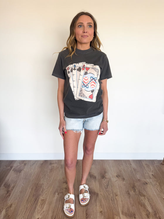 Shae USA Cards Graphic Tee