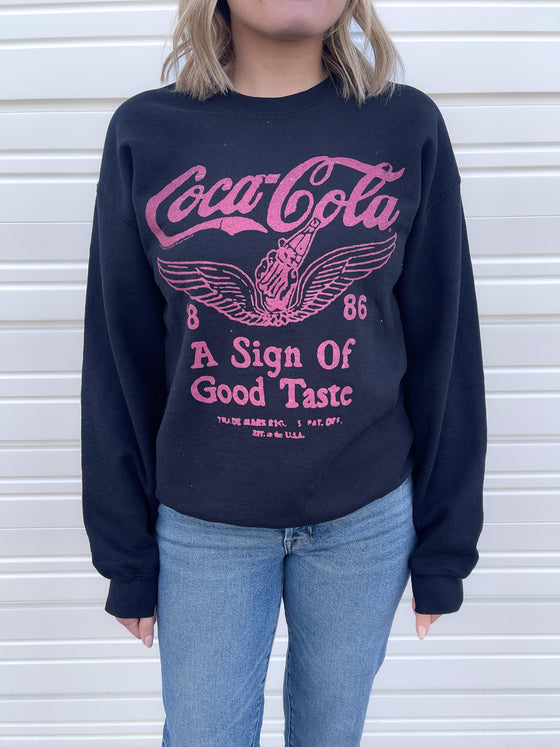 Serena Coca Cola Crewneck Sweatshirt