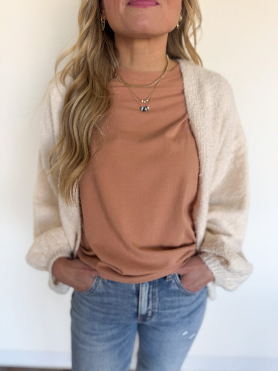 Keyla Dolman Sleeve Cardigan