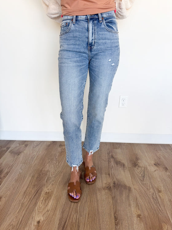Addisyn High Rise Straight Jeans