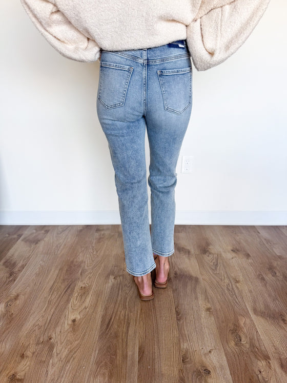 Addisyn High Rise Straight Jeans