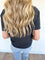 Camila Boxy Fit Tee in Black