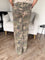 Kendall Camo High Rise Wide Leg Jeans
