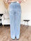 Poppy High Rise Wide Leg Jeans