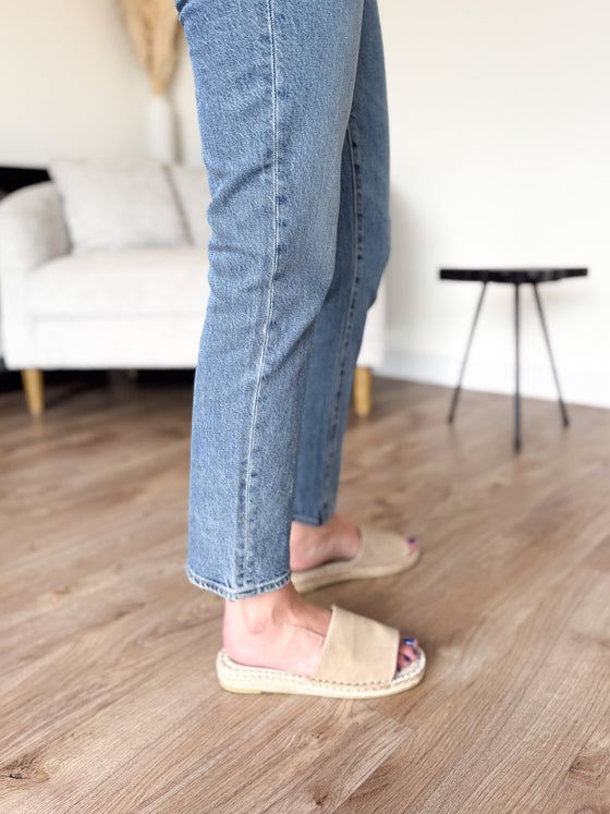 Tate High Rise Slim Ankle Jeans