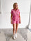 Cassidy Romper in Pink