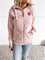 Rebekah Front Zip Sweatshirt In Blush