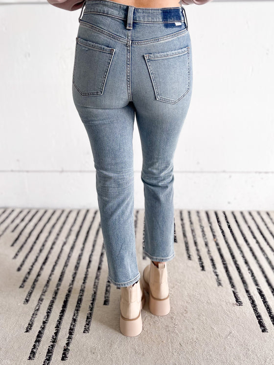 Adelina Cigarette Straight Jeans