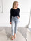 Paris Crop Utility Jeans