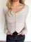 Alessandra Button Down Lace Trimmed Top