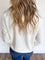 Farrah Mineral Washed Raglan Sweatshirt in Cream