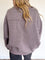 Nina Oversized Crewneck Sweatshirt in Walnut