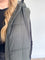 Jessa Long Puffer Vest in Olive