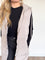 Calista Hooded Long Puffer Vest in Beige