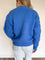 Tori Mock Neck Sweater in Blue