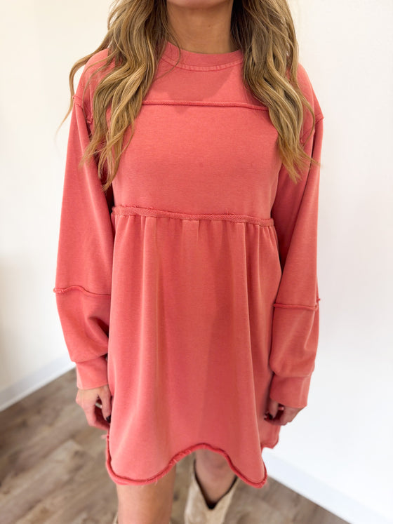 Drew Full Sleeve Mini Dress