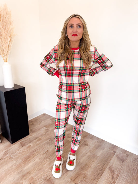 Lucy Plaid Christmas Pajamas