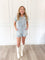 Topanga Short Sleeve Denim Romper