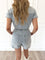 Topanga Short Sleeve Denim Romper